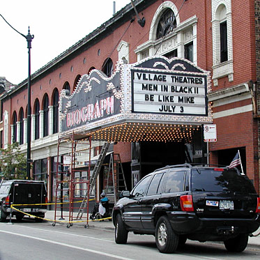 CHICAGO IL The Biograph Theatre long a Chicago moviegoing landmark 